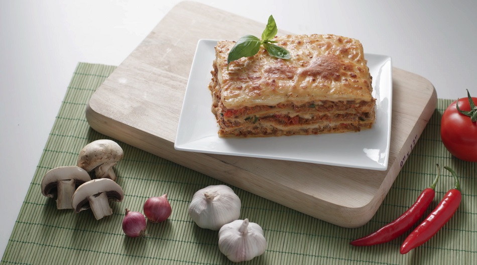 Lasagne Daging Rendang Pedas