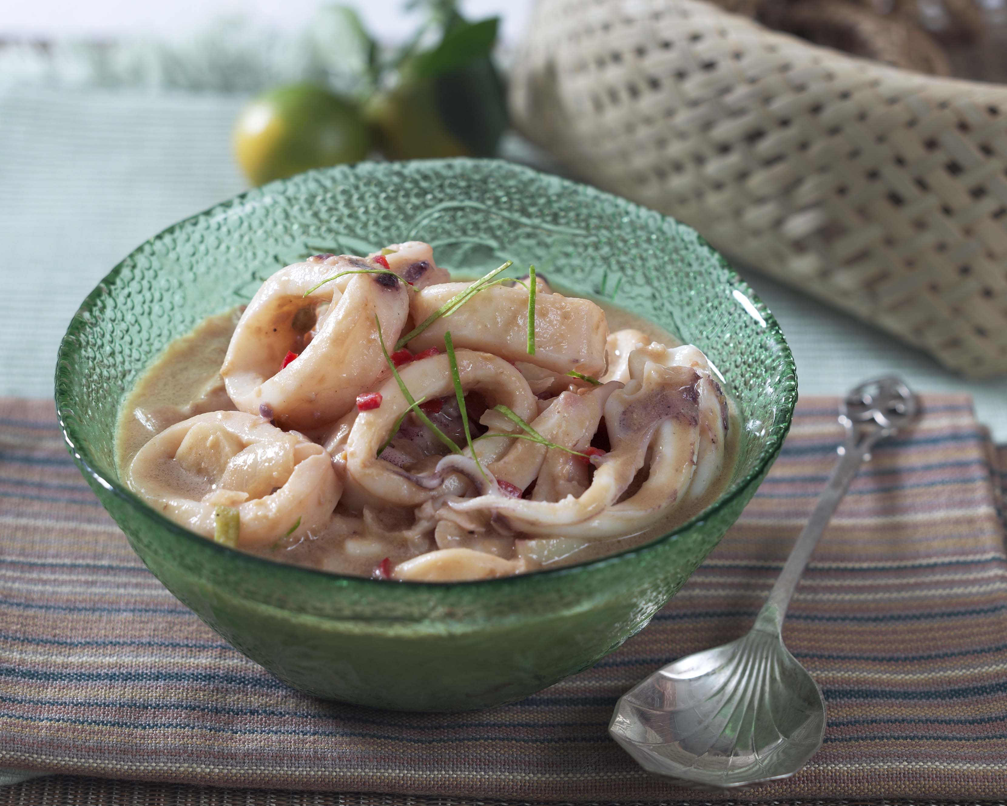 Squid in Chili Bean Paste