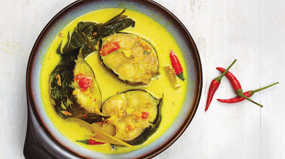Ikan Sembilang Salai masak lemak Cili Padi