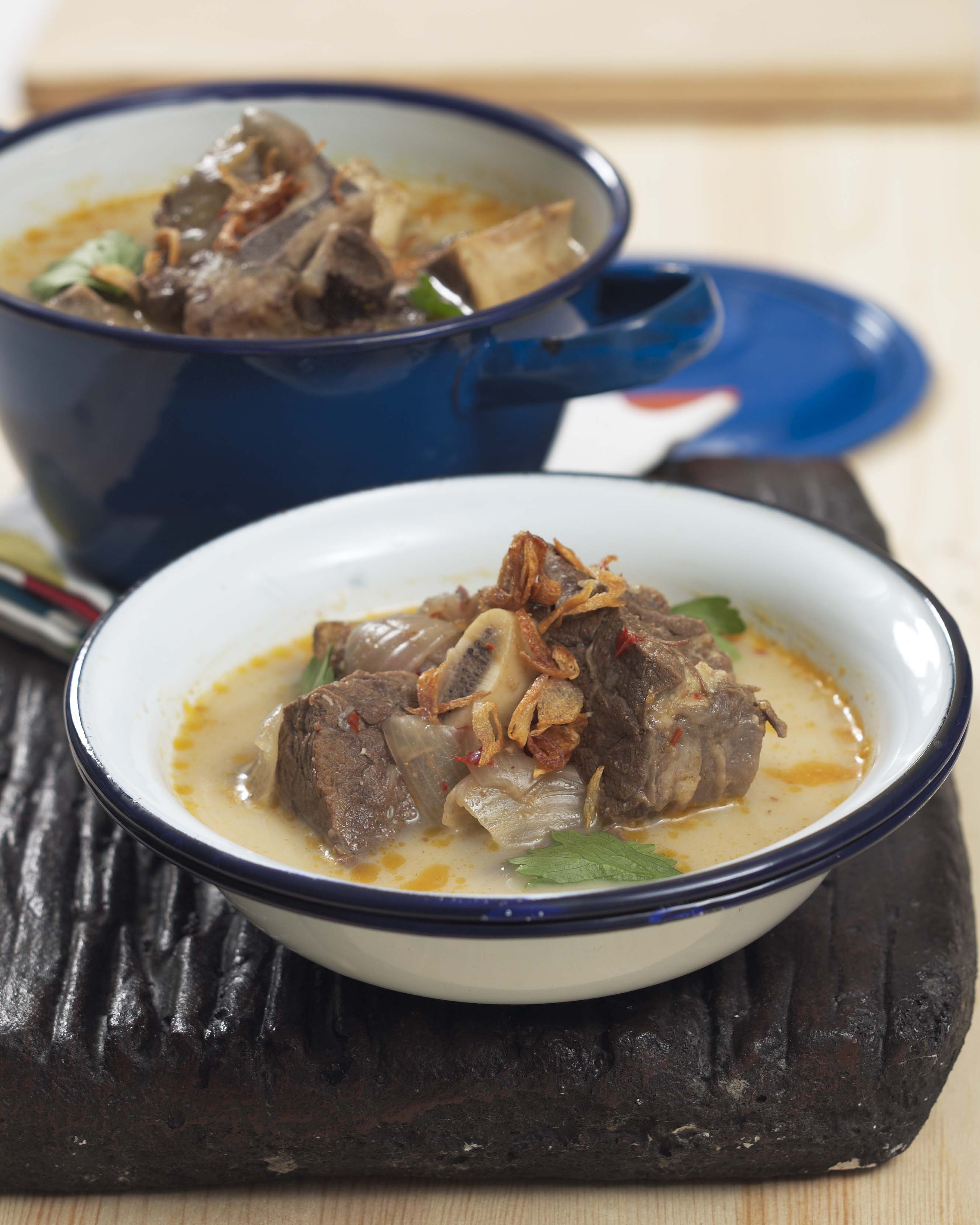 Kampung Style Beef Bone Soup