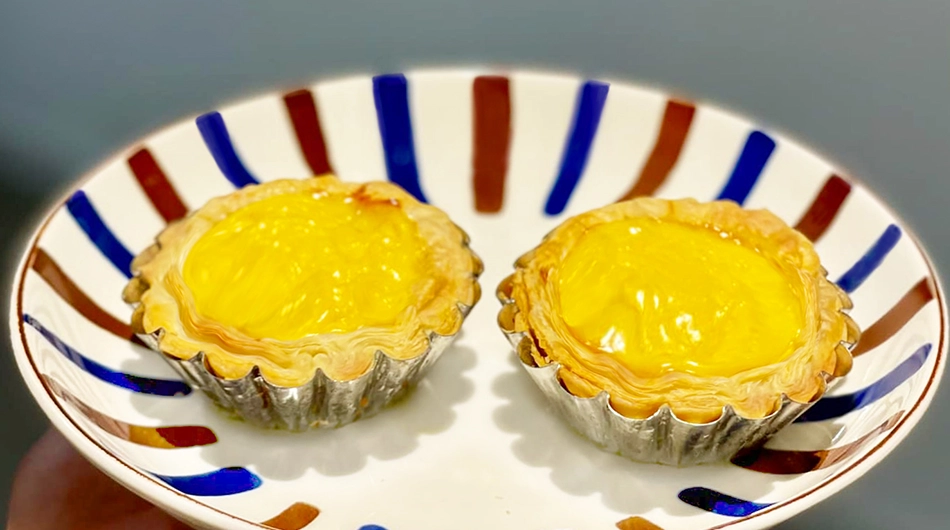 Homemade Portuguese Egg Tarts