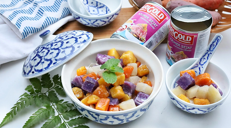 Sweet Potato Bubur Cha Cha Dessert