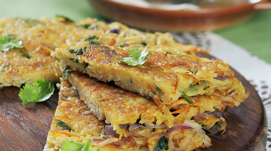 Potato and Chickpea Rosti