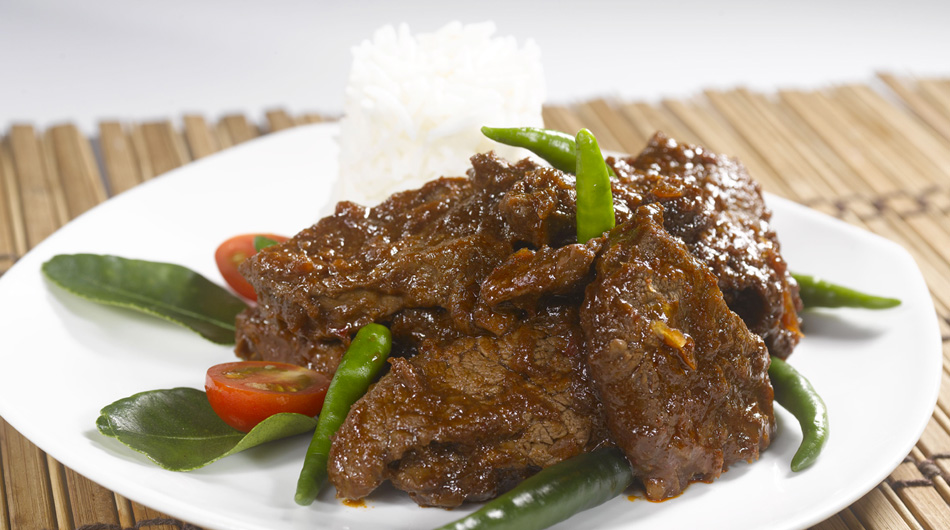 EXTRA SPICY BEEF IN BLACK SAUCE